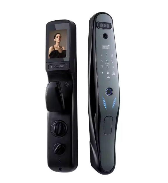 Serrure Vidéo-Interphone Intelligent Tuya + Serrure de Porte Connectée