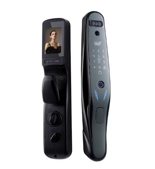 Serrure Vidéo-Interphone Intelligent Tuya + Serrure de Porte Connectée